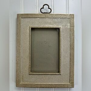 Nicole Miller Frame Gold Beaded Finial Metal Heavy Classic Gallery Wall 9x7